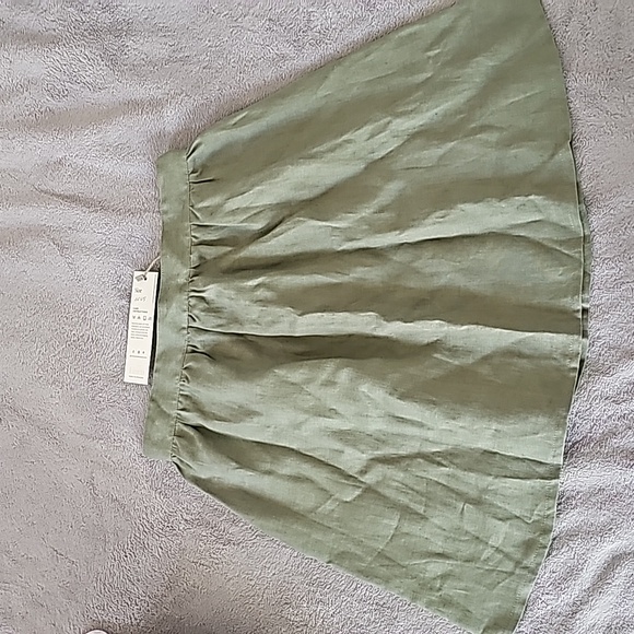100% Linen Skirt - Picture 1 of 4